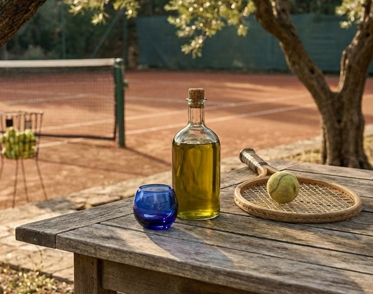 Extra virgin olive oil is the ally of champions