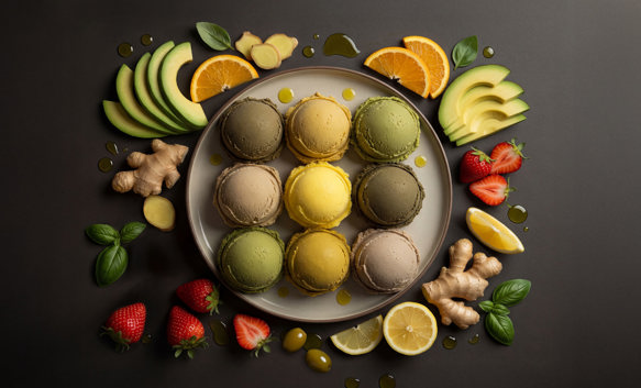 Longevity Ice Cream: Extra Virgin Olive Oil as an Ally of Health and Beauty